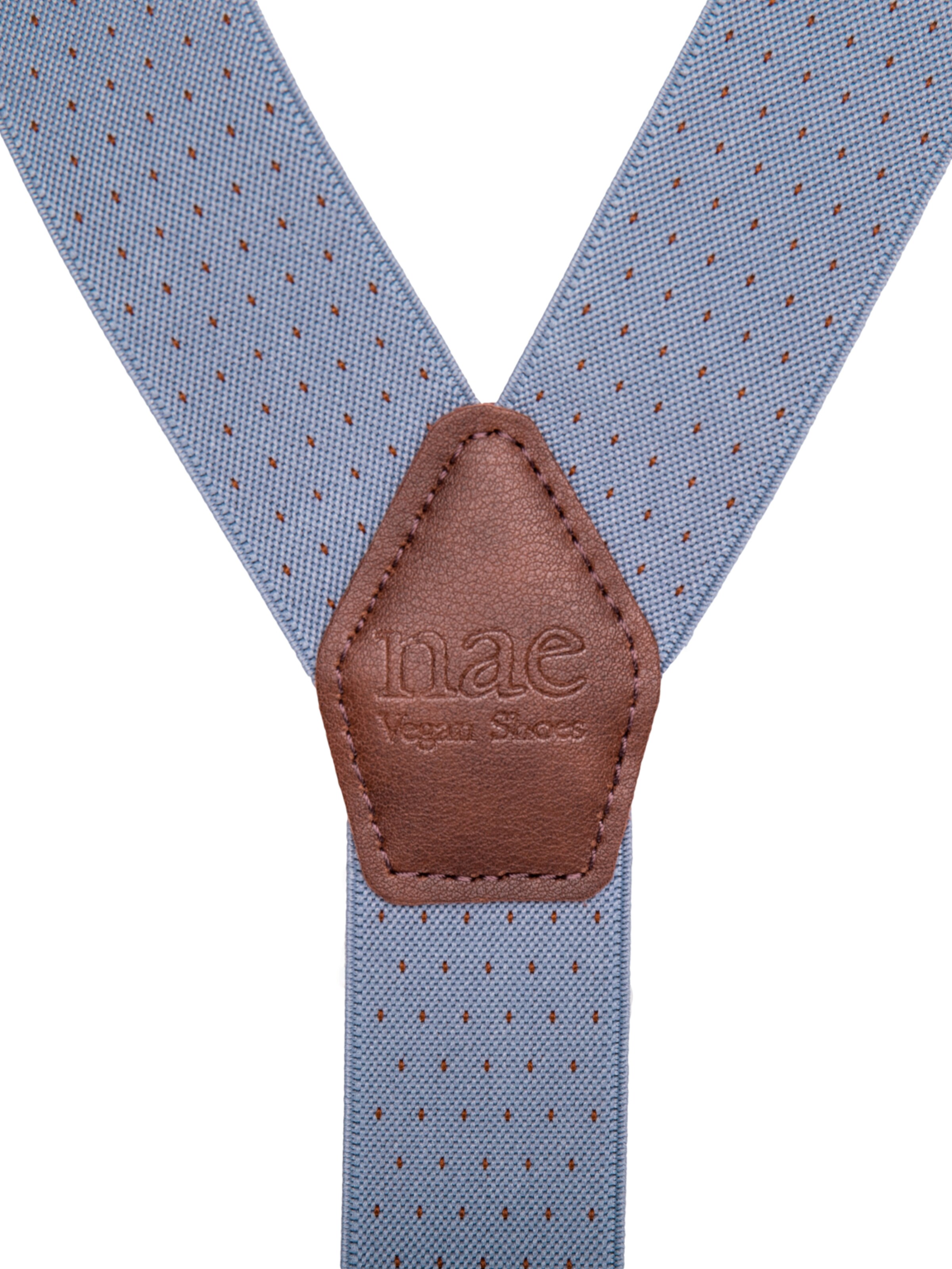 nae Vegan Shoes Bretels 'Adam' in Blauw