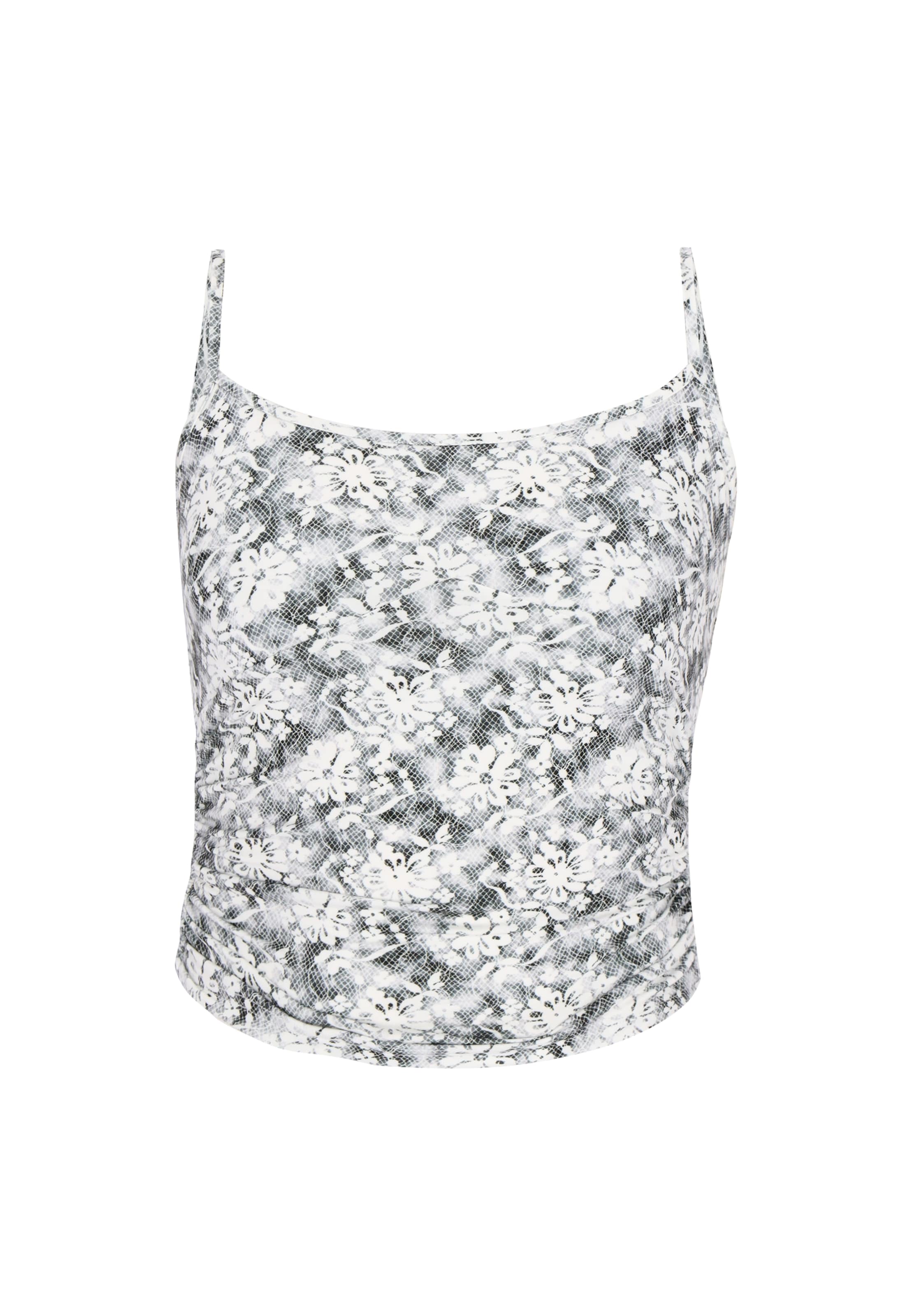 myMo ROCKS - Top 'Rock' en blanco: frente