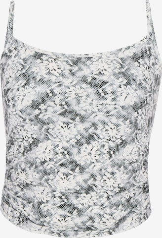 myMo ROCKS - Top 'Rock' en blanco: frente
