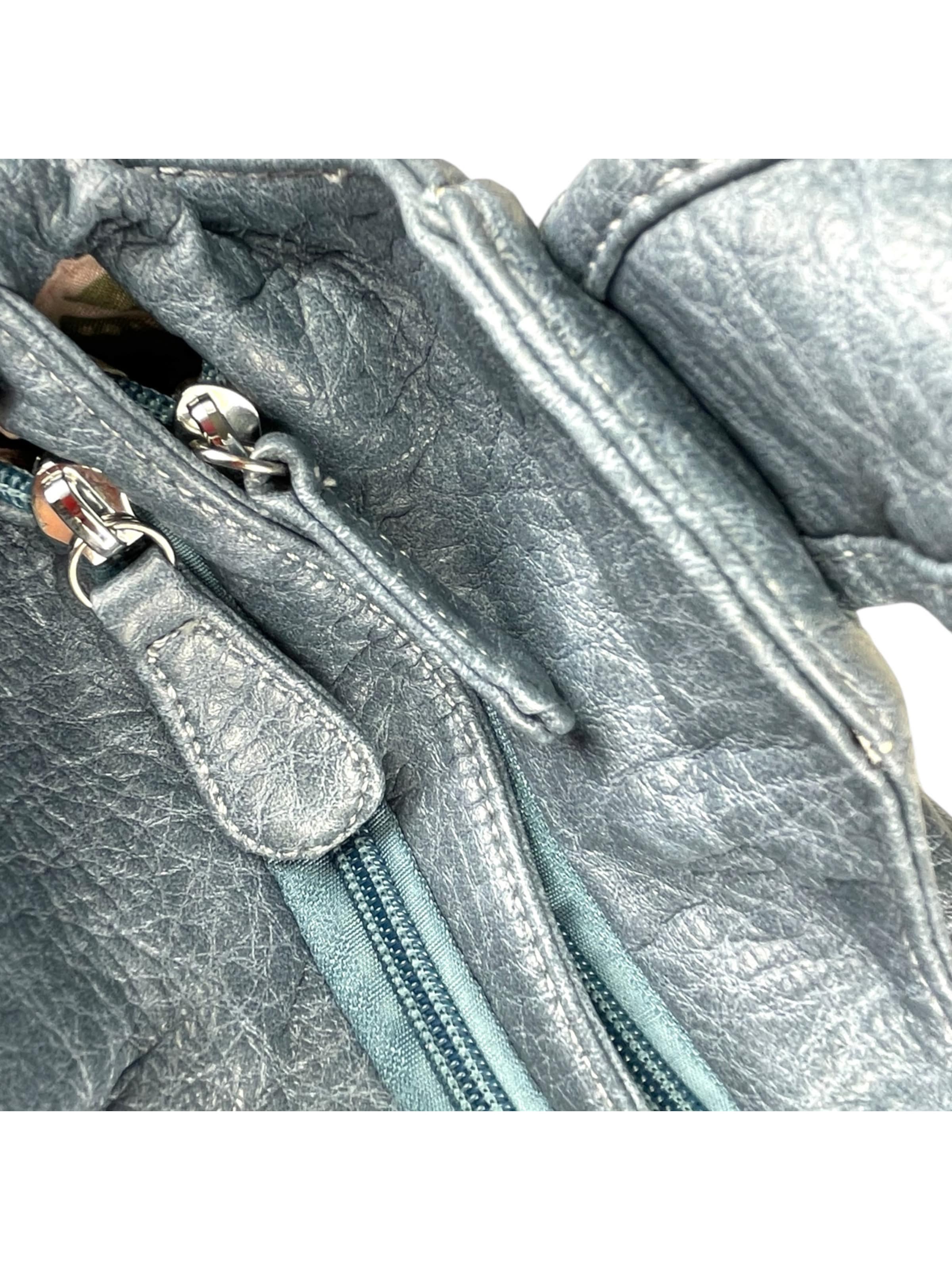 Borsa a spalla di Kumixi in blu