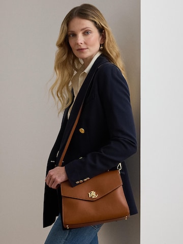 Lauren Ralph Lauren Handtasche 'FARRAH 27' in Braun