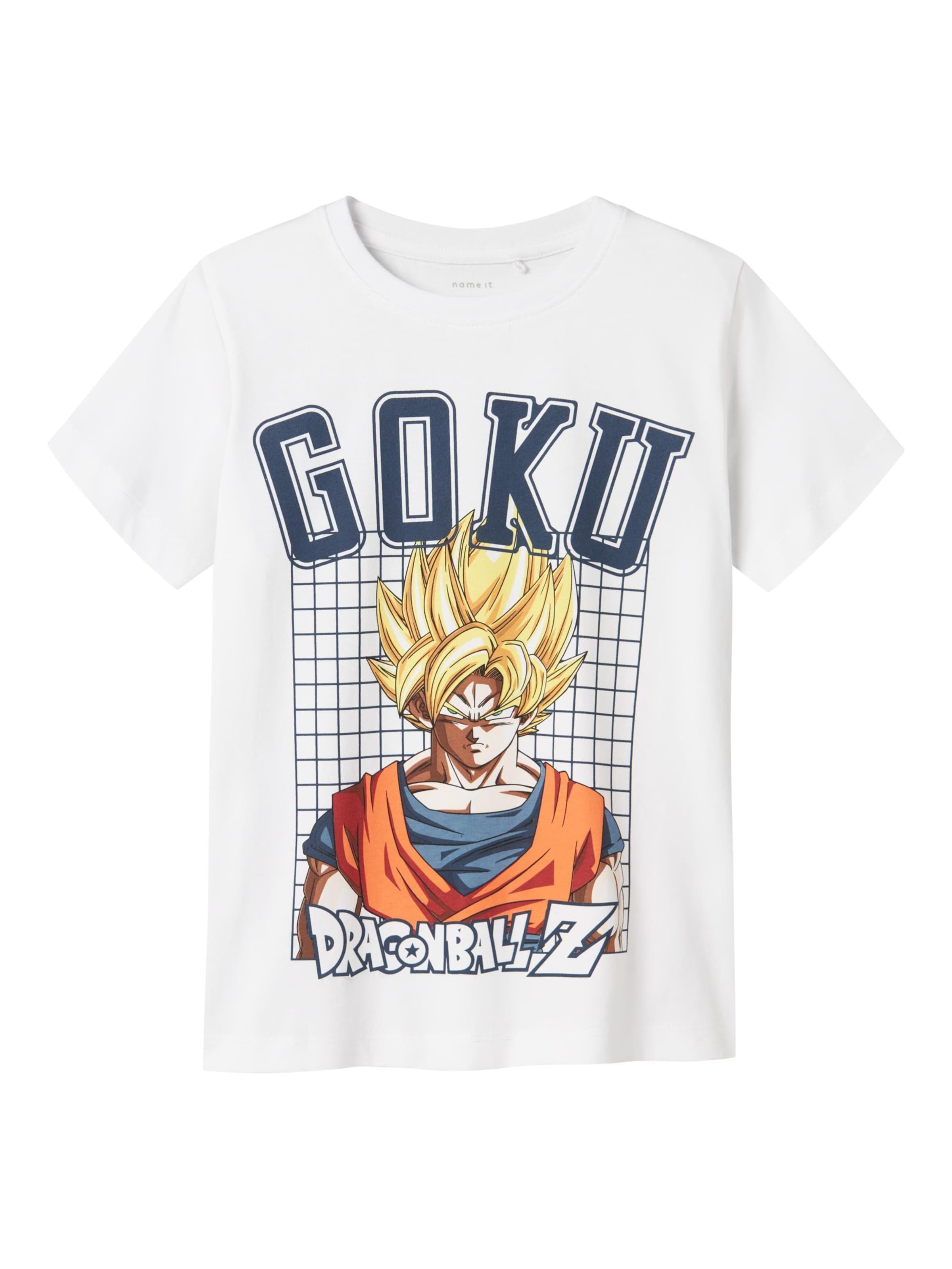 NAME IT - Camiseta 'Drue' en blanco: frente