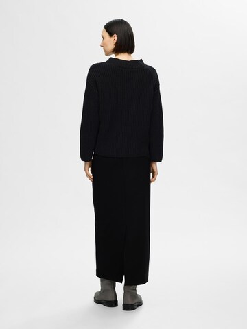 Pull-over 'SLFSelma' SELECTED FEMME en noir