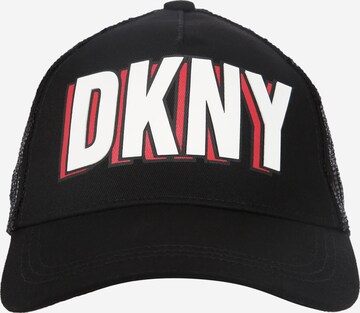 melns DKNY Hūte: no priekšpuses