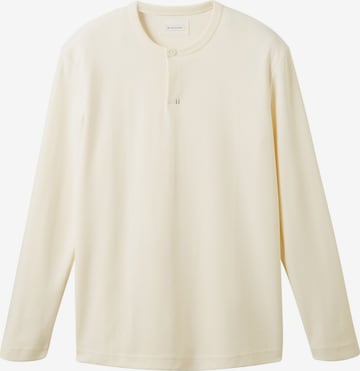 T-Shirt TOM TAILOR en beige : devant