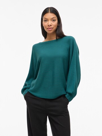 VILA - Jersey en verde: frente