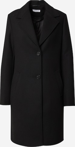 EDITED Ανοιξιάτικο και φθινοπωρινό παλτό 'Nava' σε μαύρο: μπροστά