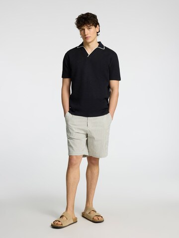 Regular Pantalon chino SELECTED en vert