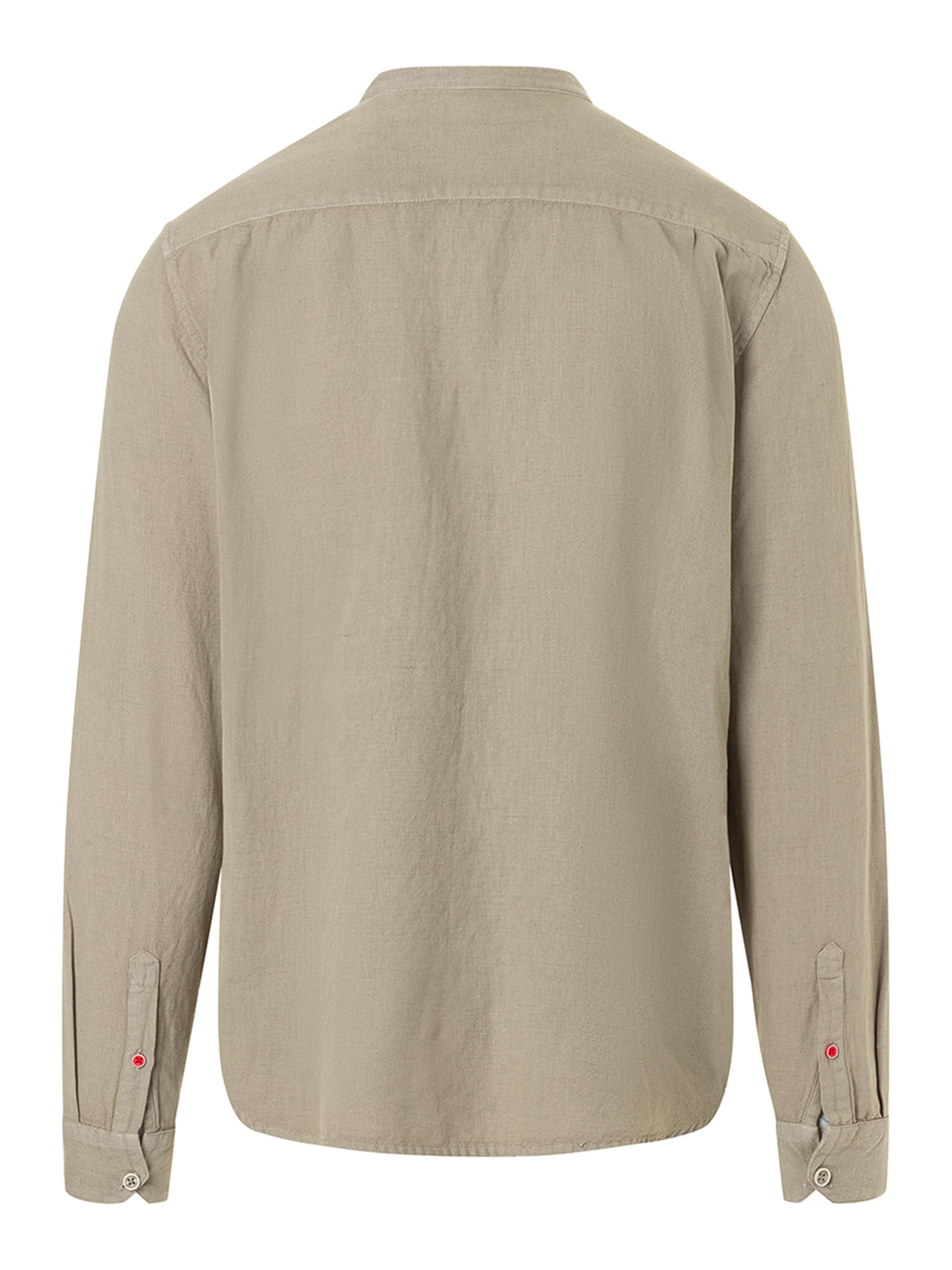 TIMEZONE Shirt 'Stand-up-collar' in Green