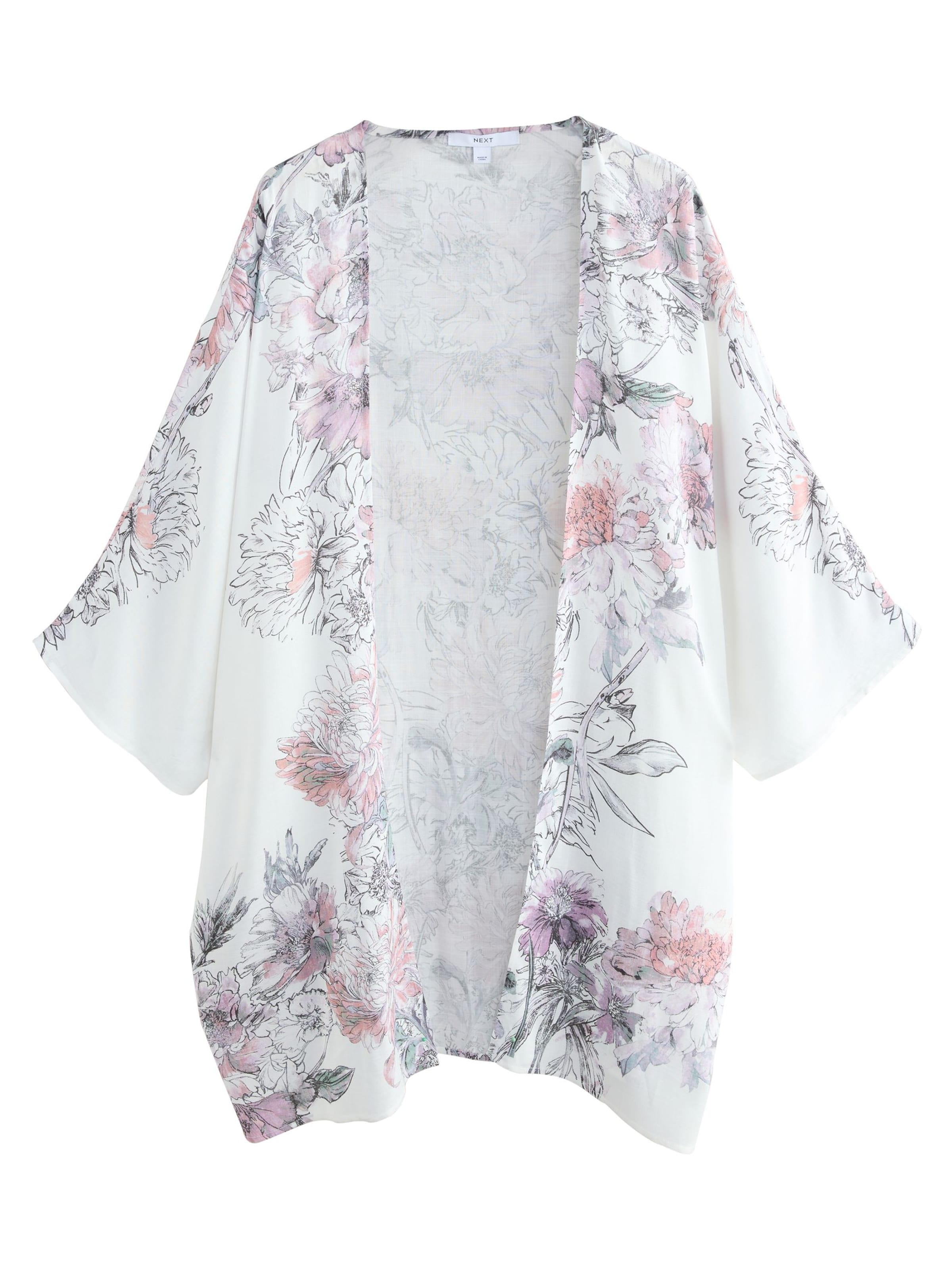 Next Kimono i hvid: forside