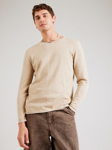 Pull-over NOWADAYS en beige : devant