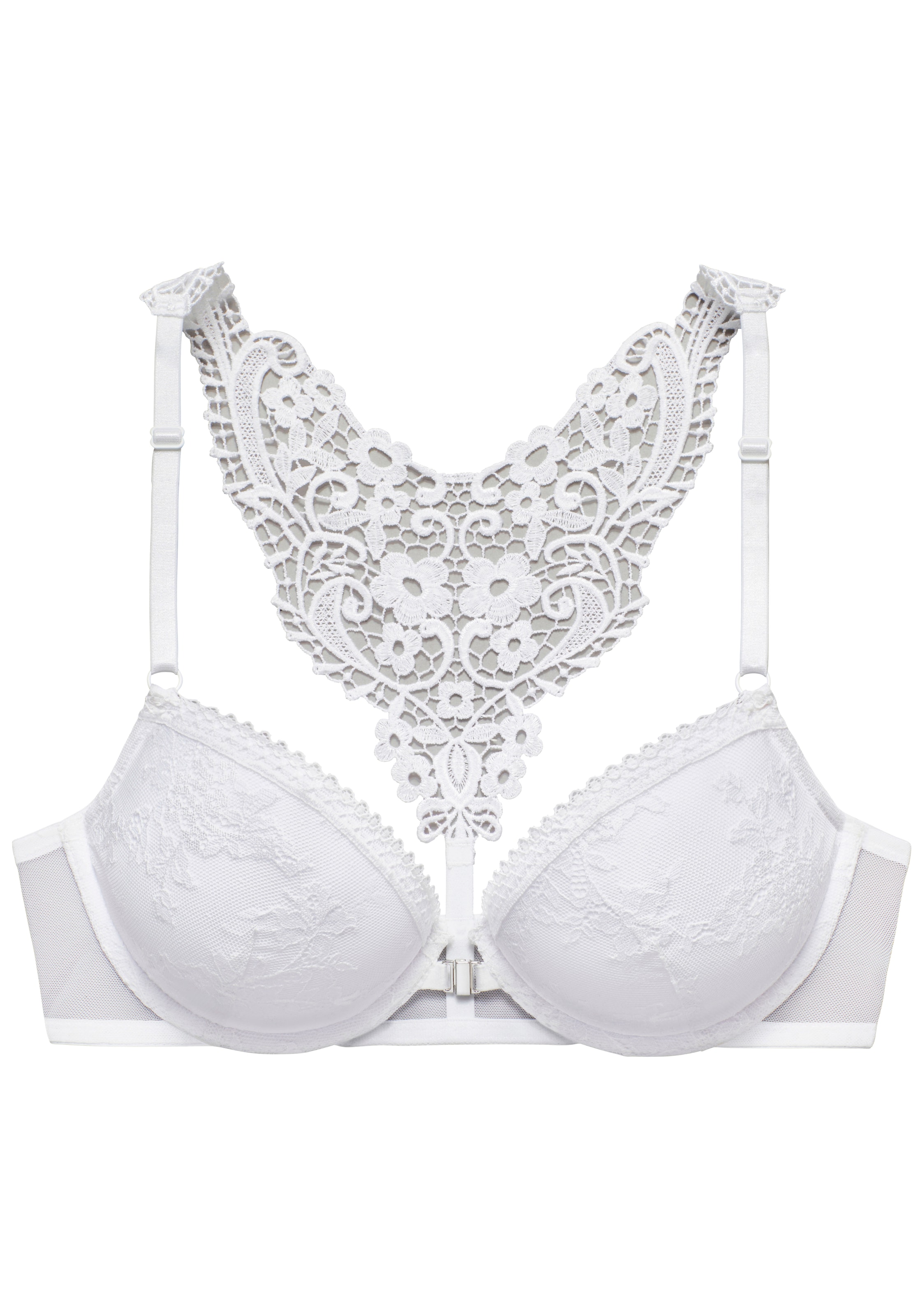 LASCANA Bra in White: front