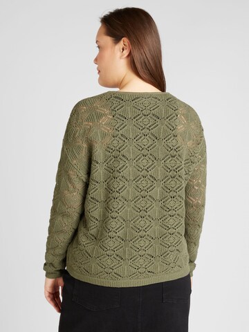 Cardigan 'DANA' ONLY Carmakoma en vert