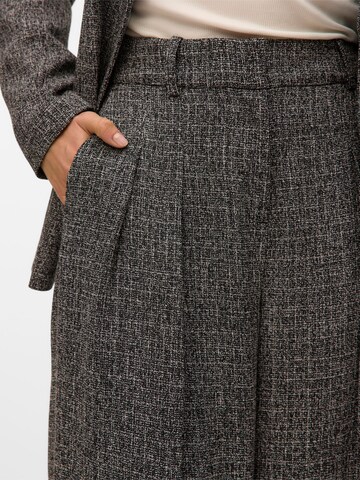 VERO MODA - regular Pantalón plisado 'PERLE' en negro