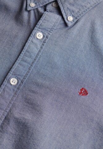 Coupe regular Chemise Superdry en bleu