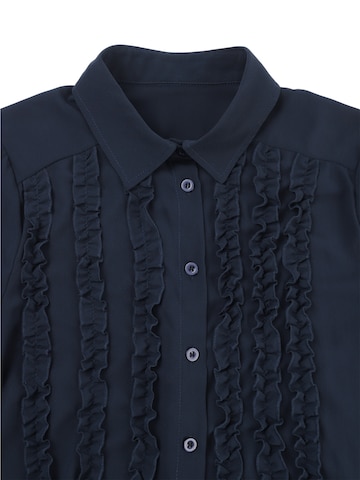 LapaPlus Blouse 'Women Blouse' in Blauw