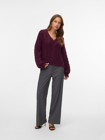 VERO MODA Baggy Broek 'Texas' in Grijs