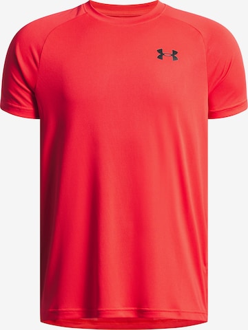 UNDER ARMOUR Performance shirt 'Tech 2.0' in Red: front