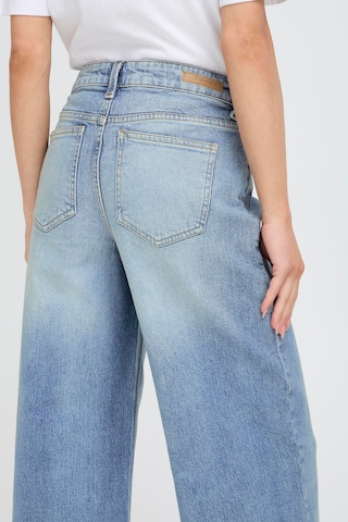 b.young Wide Leg Jeans 'BYKYJLA' in Blau