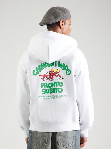 Carhartt WIP Sweatjacka 'Pronto' i grå: framsida