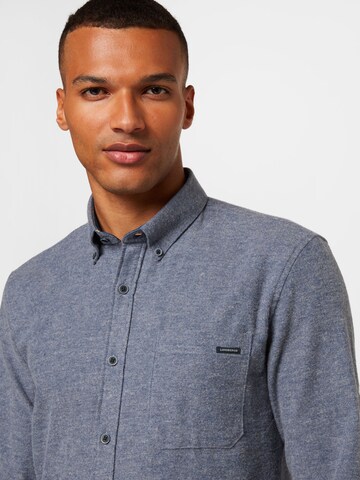 Coupe regular Chemise Lindbergh en bleu