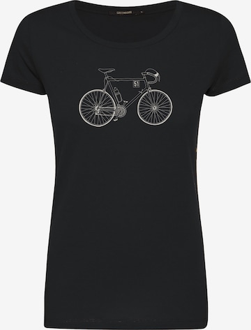 GREENBOMB T-Shirt 'Bike Classic' in Schwarz: Vorderseite