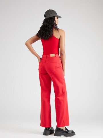 PULZ Jeans Loosefit Τζιν σε κόκκινο