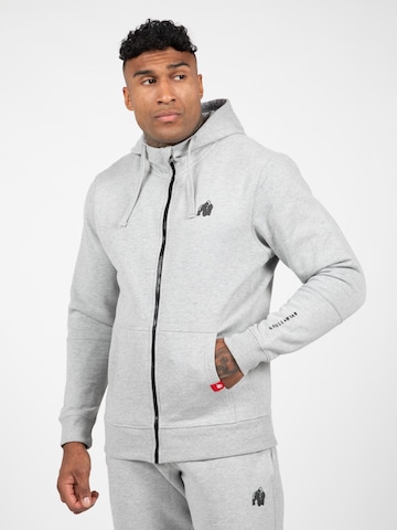 Gorilla Wear Sweat jacket 'Leon' in Grey