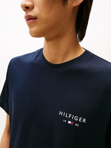 TOMMY HILFIGER - Camisa 'BRAND LOVE' em azul