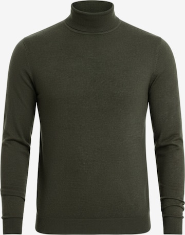 Ombre Sweater 'OM-SWTN-0127' in Green: front