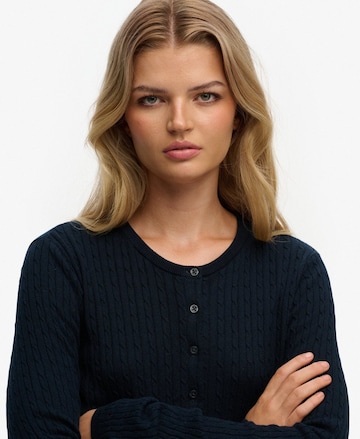 Cardigan Superdry en bleu