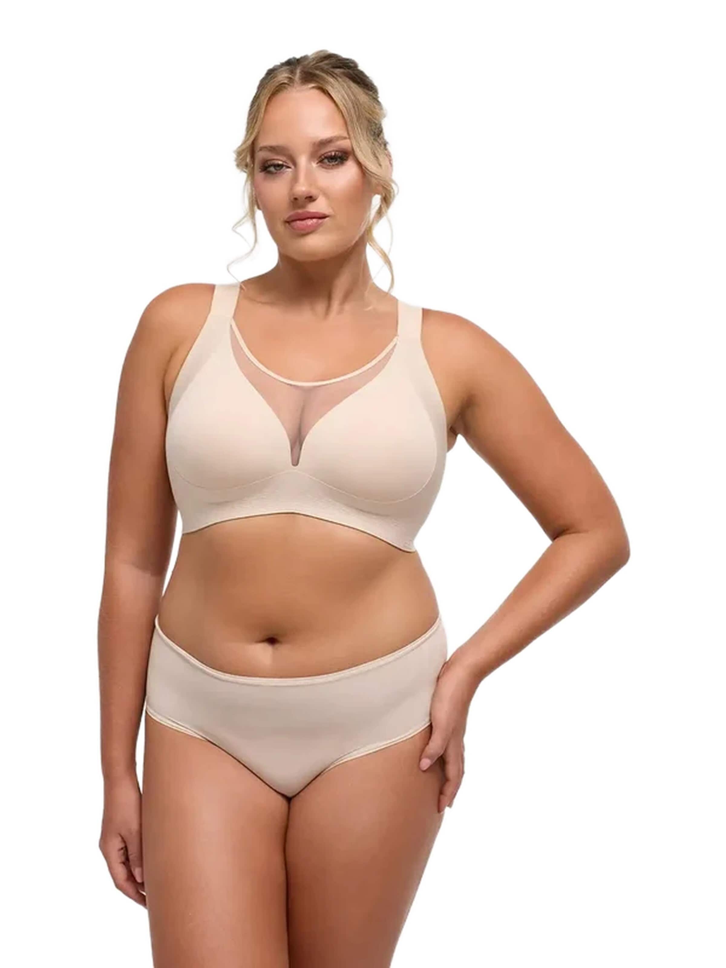 cfab Pienentävät Pienentävät rintaliivit värissä beige