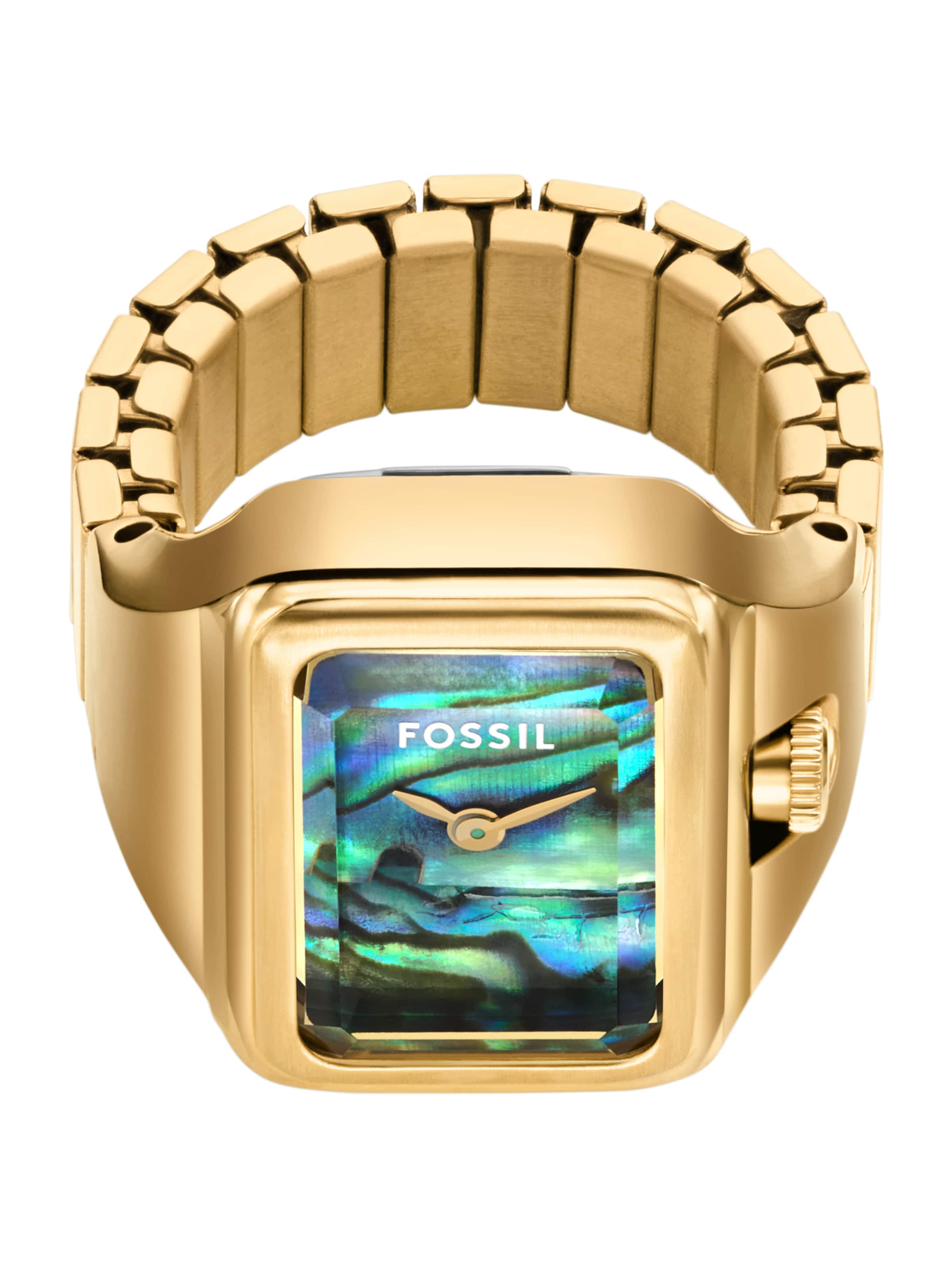 FOSSIL Ring in Goud: voorkant