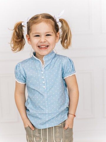 Mogo Shirt 'Madrisella'‌‌‌ in Blau