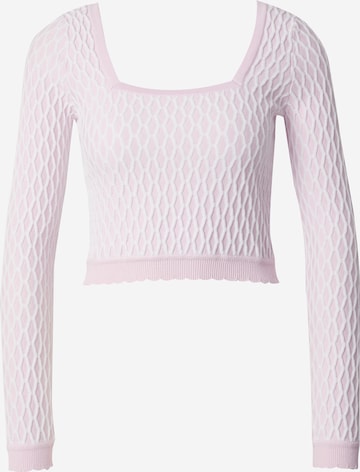 florence by mills exclusive for ABOUT YOU Sweater 'Gleeful' in Pink: front