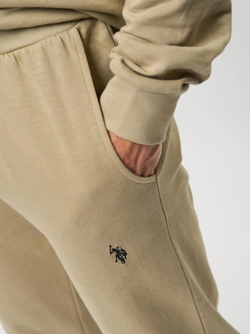 U.S. POLO ASSN. Tapered Broek 'Ashlar' in Beige