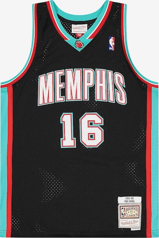 Mitchell & Ness Функциональная футболка в Черный: спереди