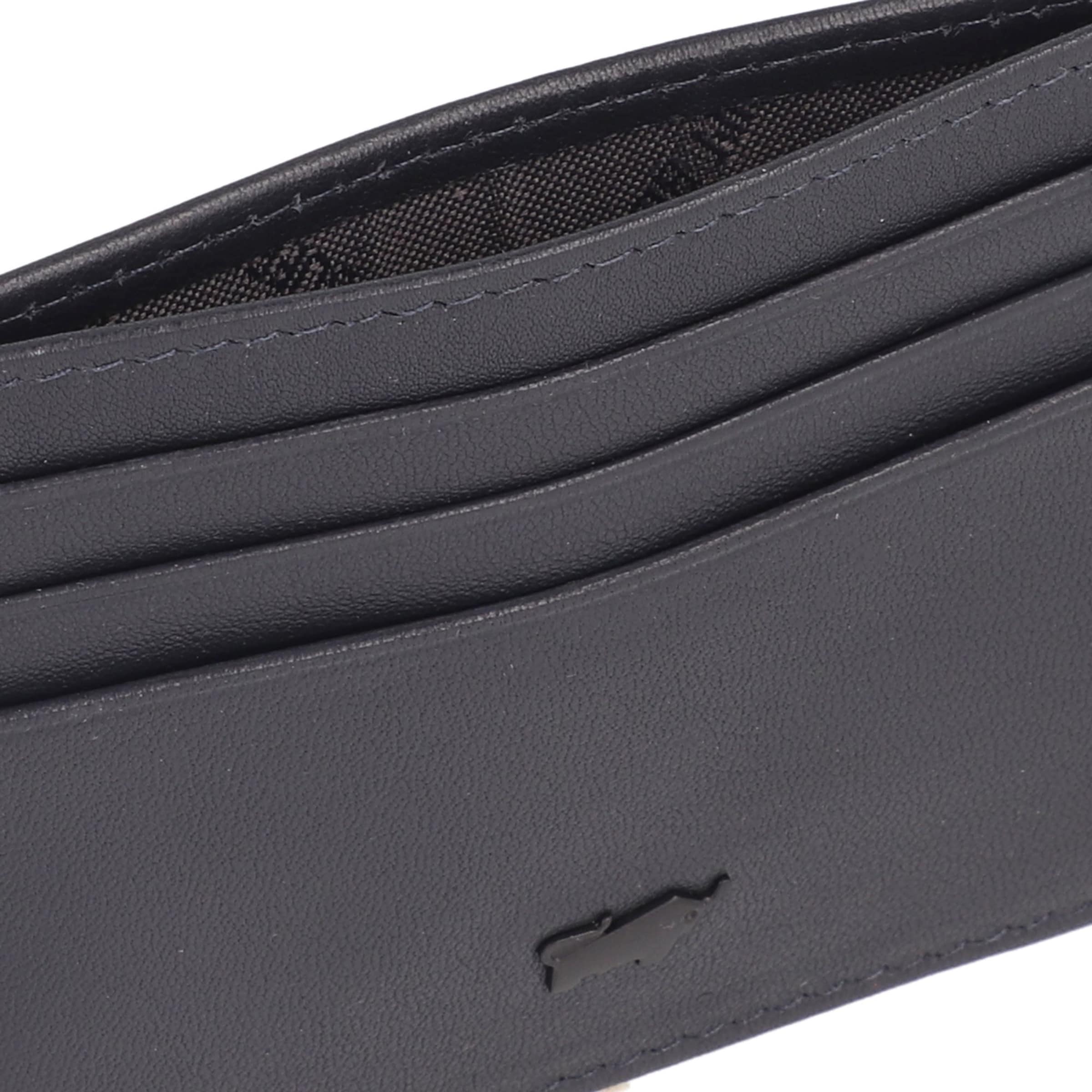 Porte-monnaies 'RFID' Braun Büffel en bleu