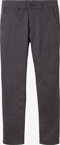 Regular Pantalon chino TOM TAILOR en gris : devant