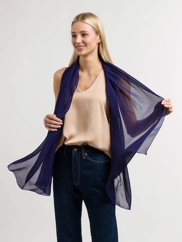 Giorgio Rimaldi Oversized Scarf in Blue: front