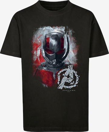 F4NT4STIC Shirt 'Marvel Avengers Endgame Ant-Man Brushed' in Black: front