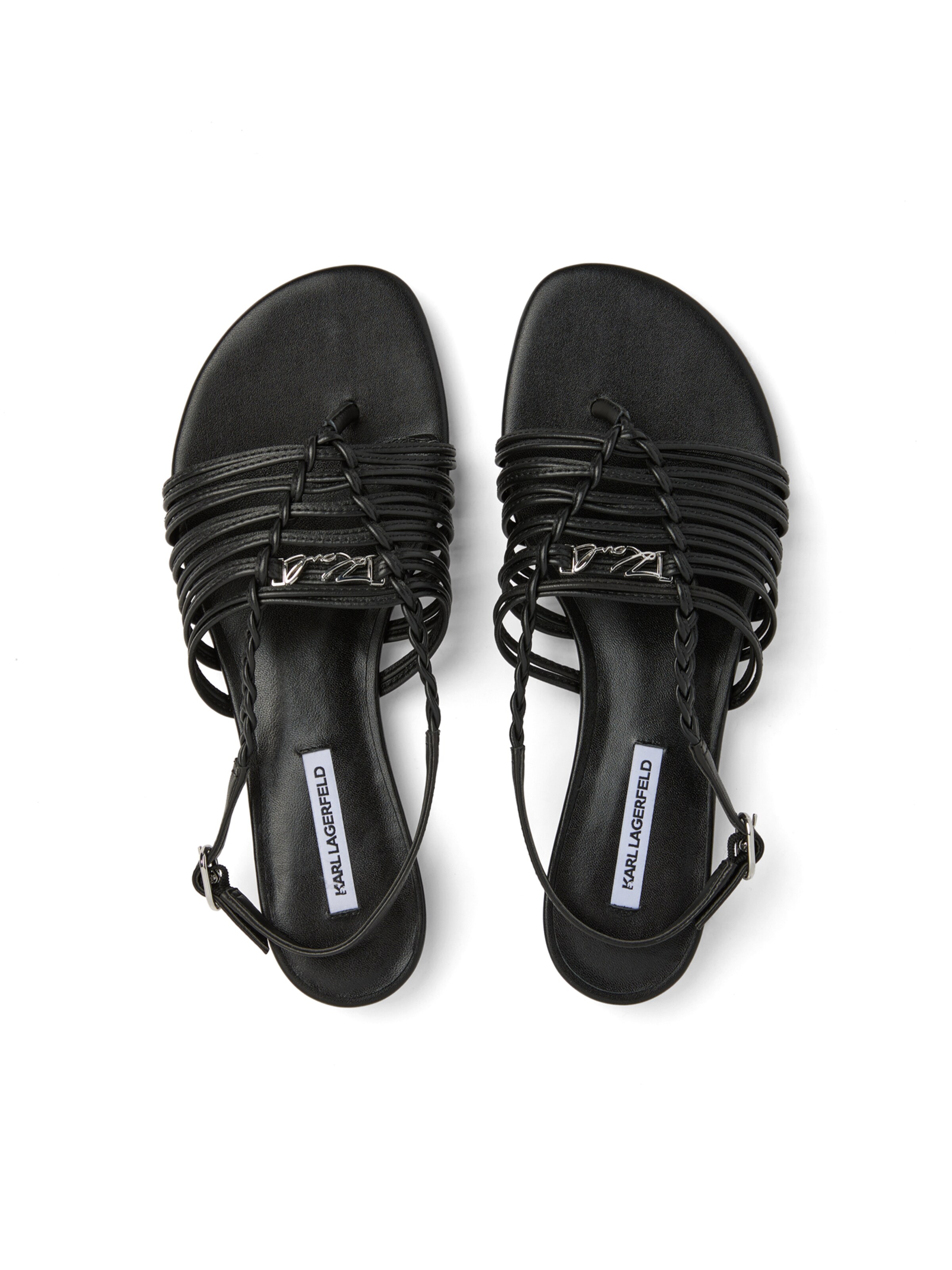 Karl Lagerfeld Pántos szandál ' ALISSO II SLINGBACKS ' - fekete