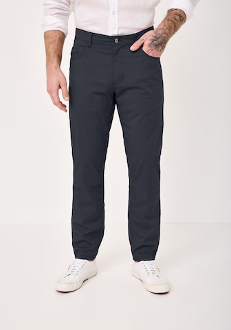 REDPOINT Regular Pants in Blue: front