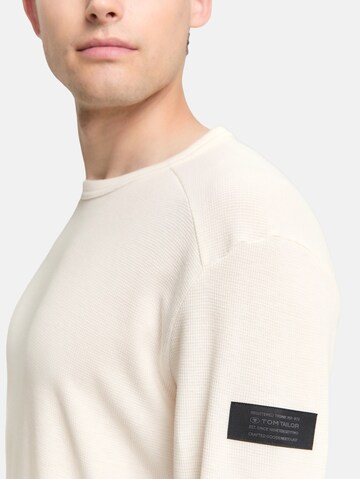 T-Shirt TOM TAILOR en beige