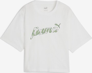 PUMA T-Shirt 'Blossom' in Weiß: predná strana