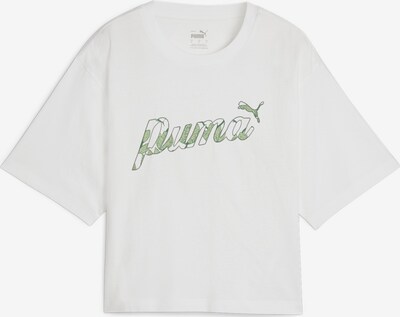 PUMA T-Shirt 'Blossom' in jade / pastellgrün / weiß, Produktansicht