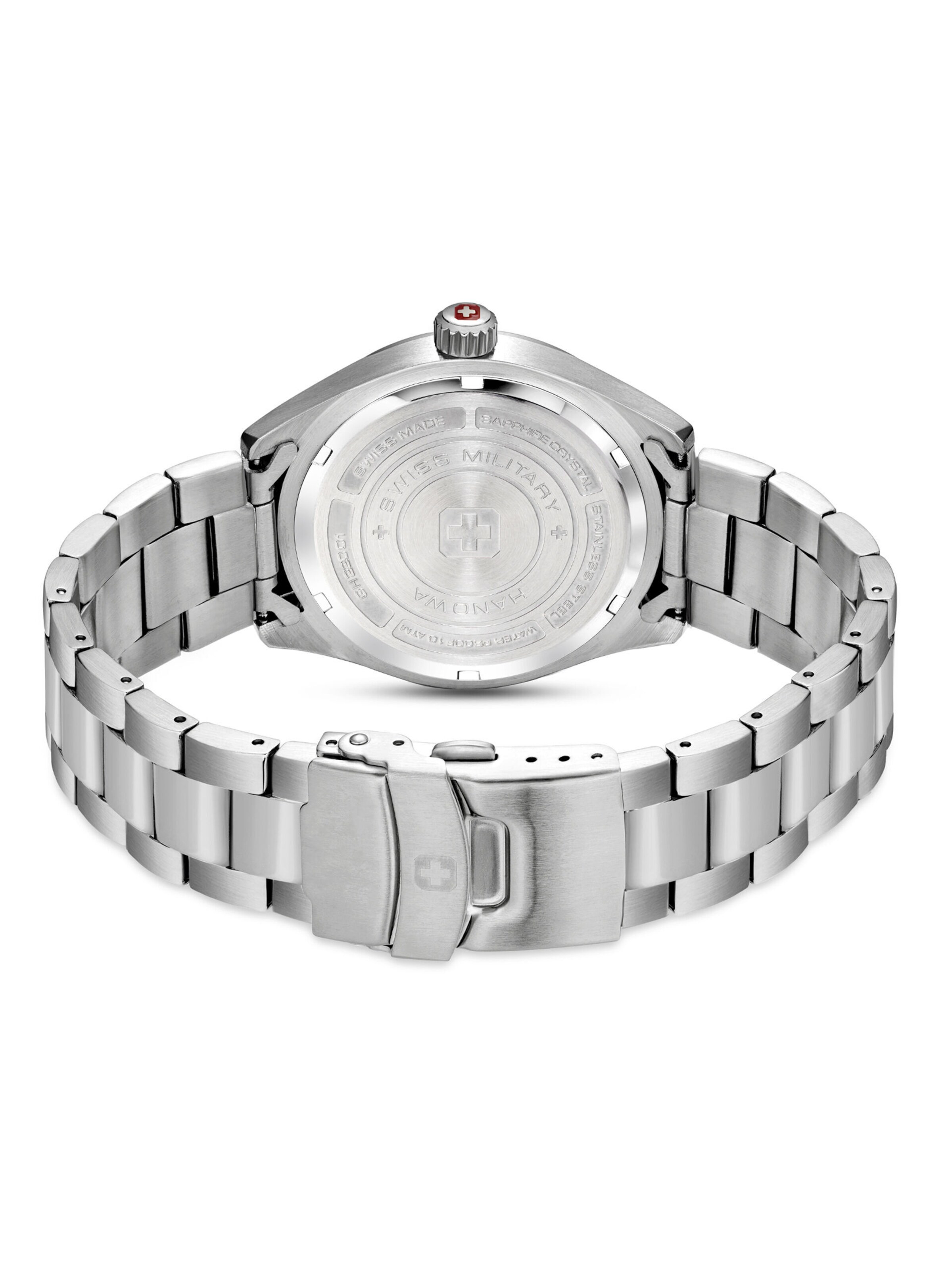 SWISS MILITARY HANOWA Uhr 'Roadrunner' in Silber