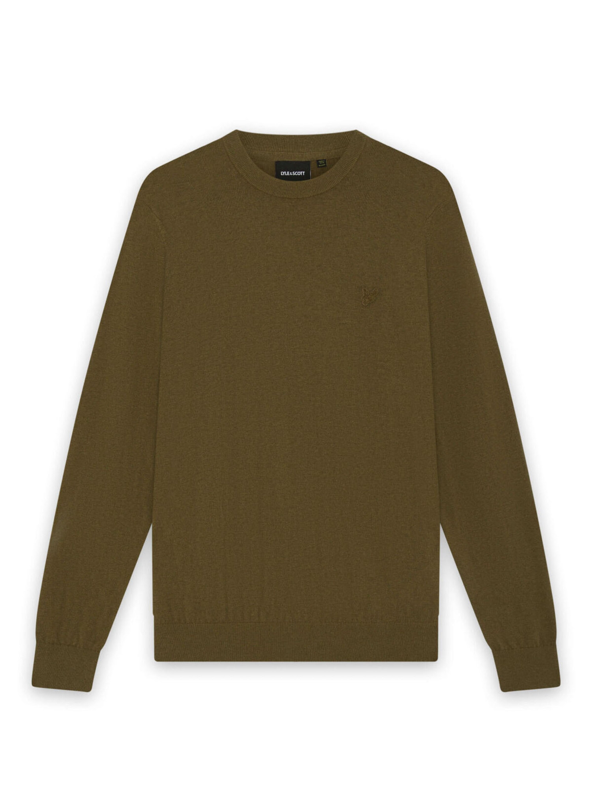 Lyle & Scott Trui in Groen: voorkant