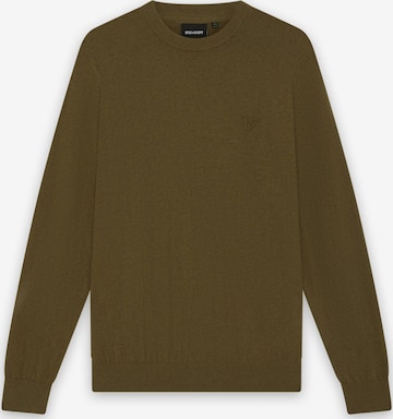Lyle & Scott Trui in Groen: voorkant