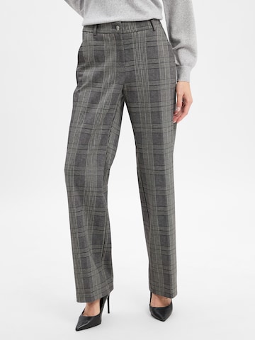 BRAX Wide Leg Hose 'Maine' in Grau: Vorderseite